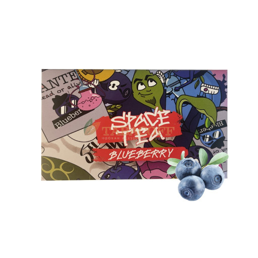 Безтабачна суміш Space Tea Blueberry (чорниця) 40 гр